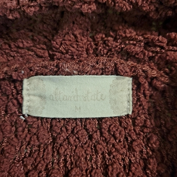 Altar'd State Maroon Cowl Neck Oversized Sweater - Picture 4 of 6